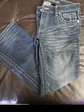 Harley-Davidson Women's Dark Blue Flare Jeans